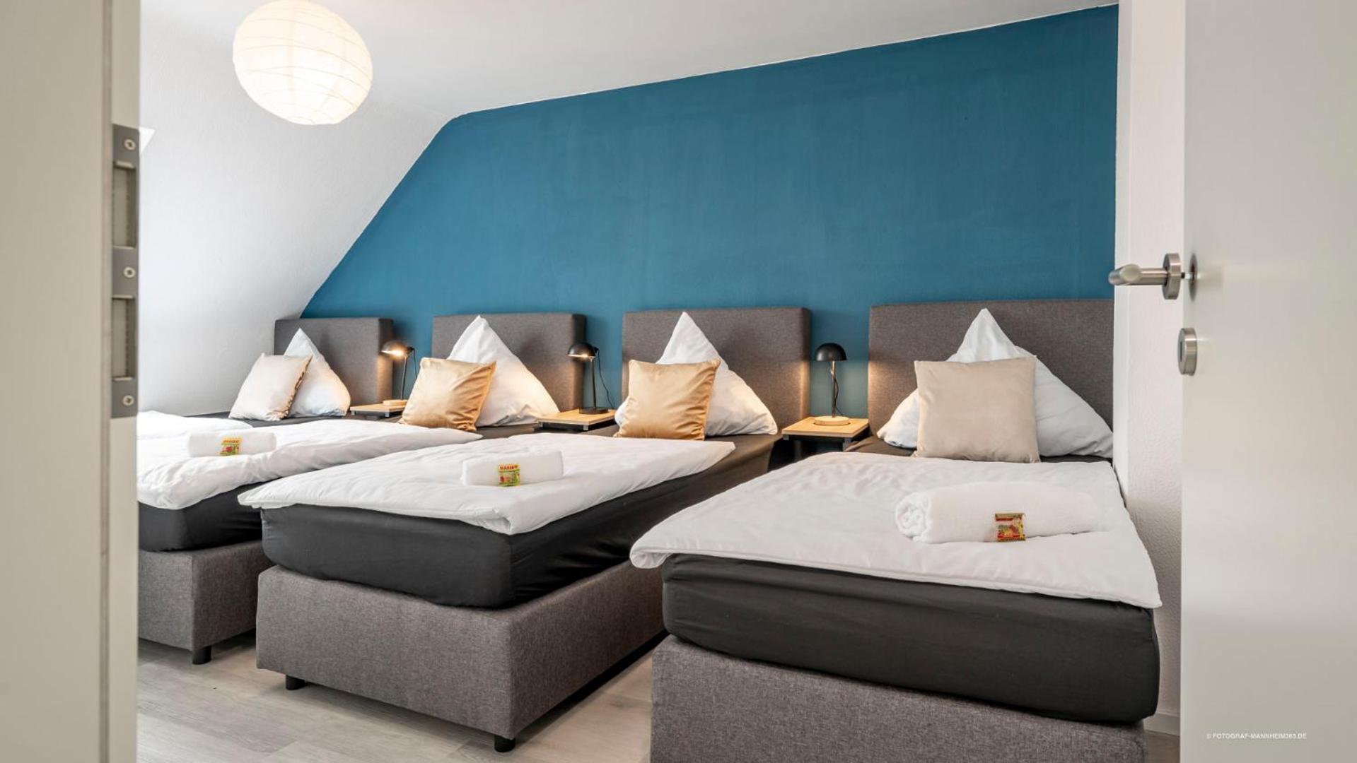 Xxl Design-Appartement Gardendesign Boxspring 8 Pers Zwischen Heidelberg Und Mannheim Edingen-Neckarhausen エクステリア 写真
